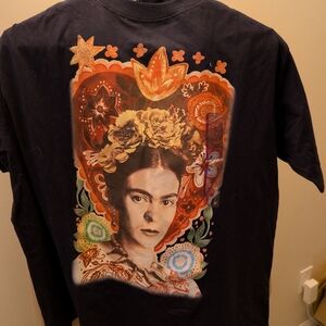 Target Frida Graphic T-Shirt with Artistic Portrait